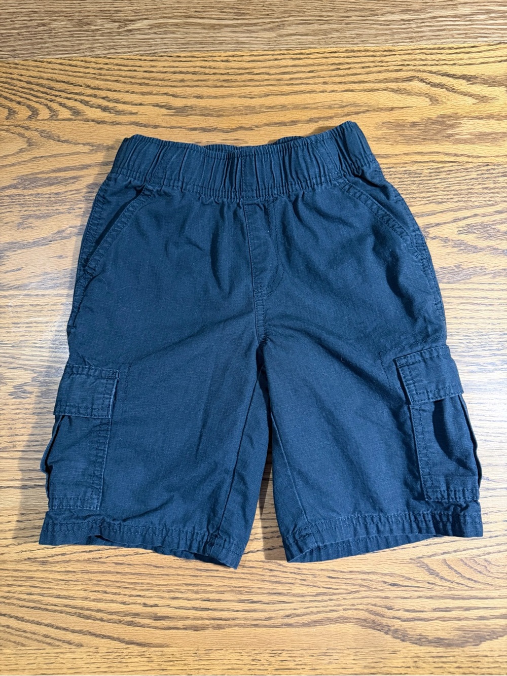The Children's Place Olive Green & Navy Cargo Shorts Set - Picture 3 of 6